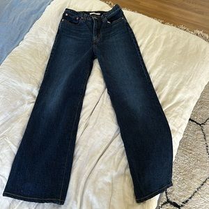 Levi’s Ribcage Bell ( bottom) jean